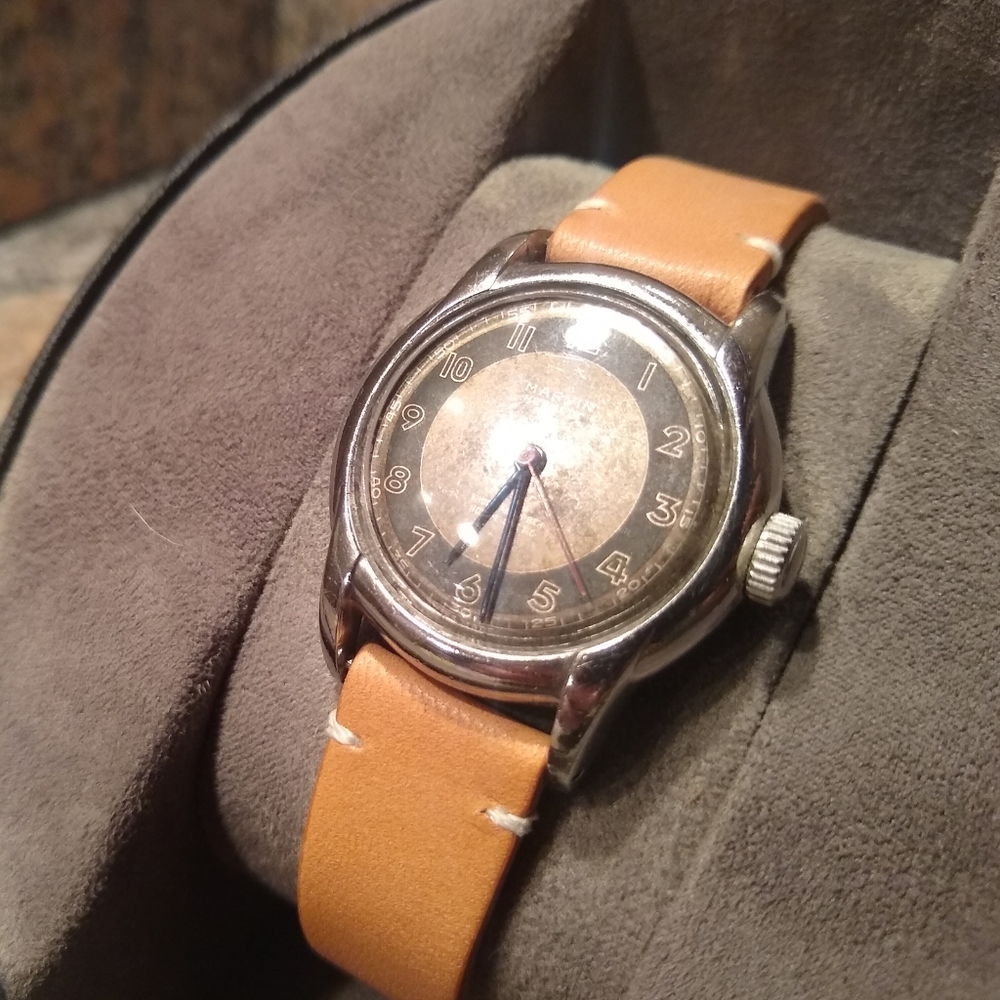 Vintage Marvin Hermetic Mechanical Watch